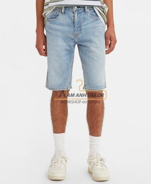Quần short jean nam